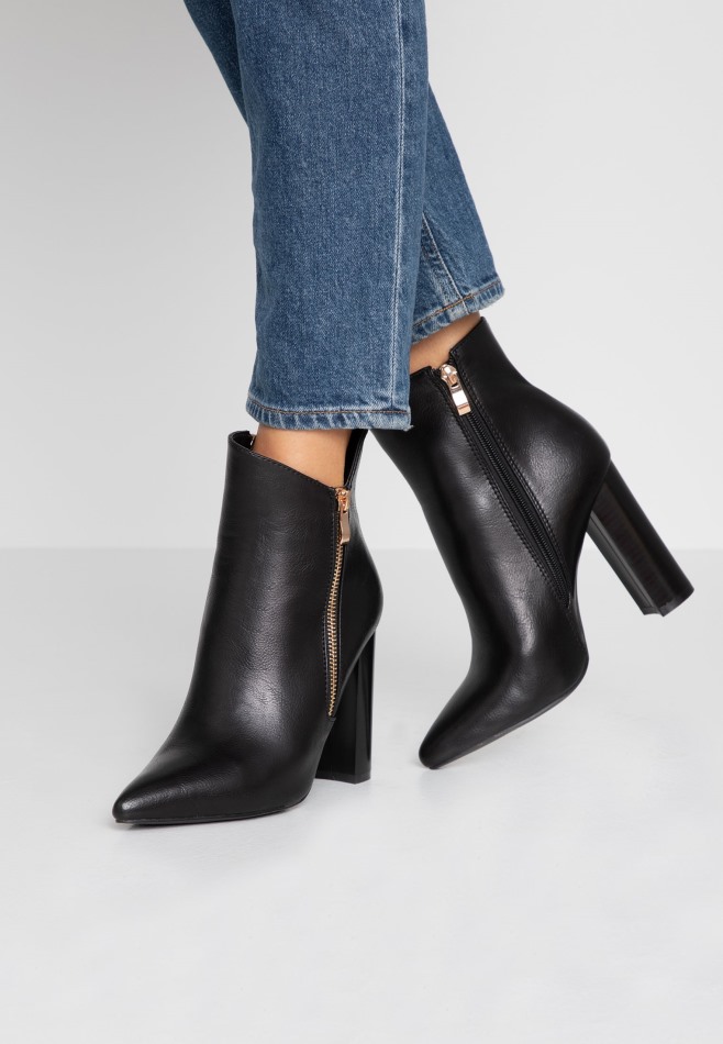 Gabor Noir | Cuir Exclusif - Talons Hauts